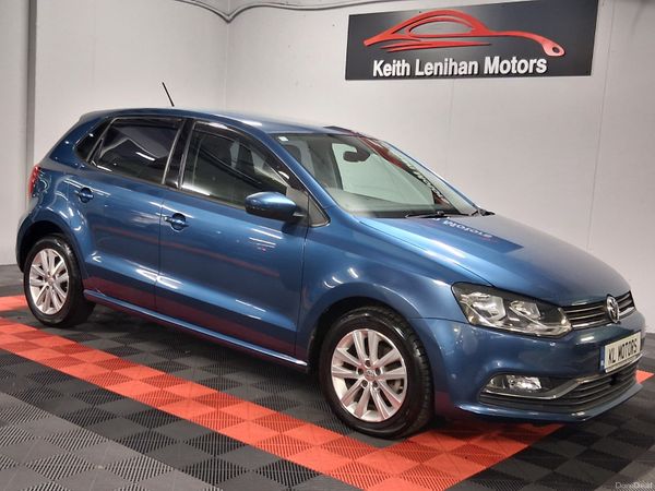 Volkswagen Polo Hatchback, Petrol, 2017, Blue