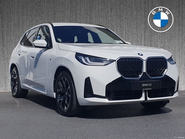 BMW X3 SUV, Petrol Plug-in Hybrid, 2026, White