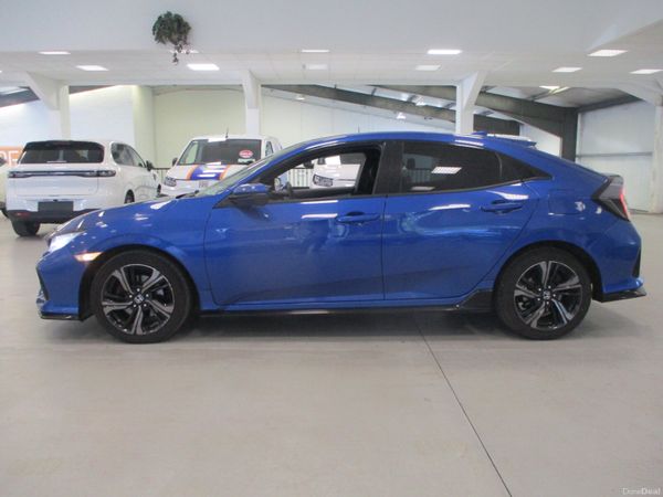 Honda Civic Hatchback, Petrol, 2019, Blue