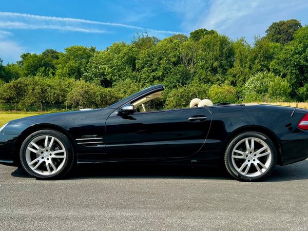 Mercedes-Benz SL-Class Convertible, Petrol, 2007, Black