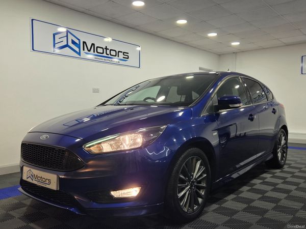Ford Focus Hatchback, Diesel, 2017, Blue