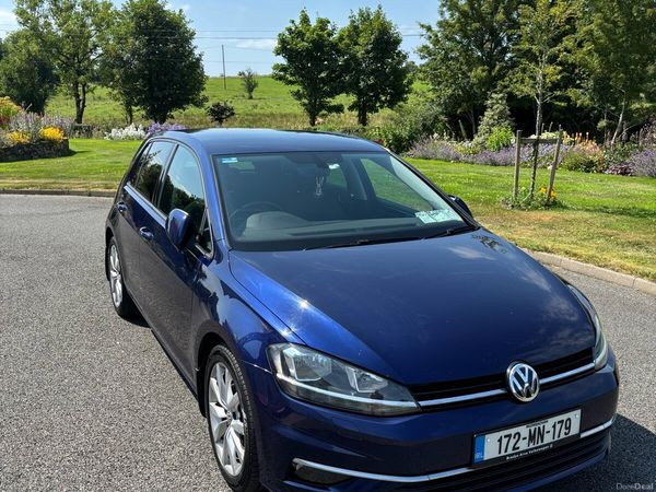 Volkswagen Golf Estate, Diesel, 2017, Blue