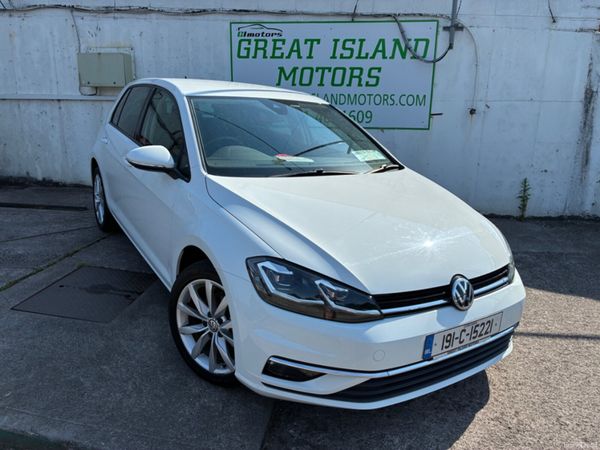 Volkswagen Golf Hatchback, Petrol, 2019, White