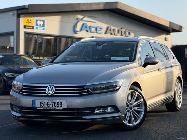 Volkswagen Passat Estate, Petrol, 2015, Silver