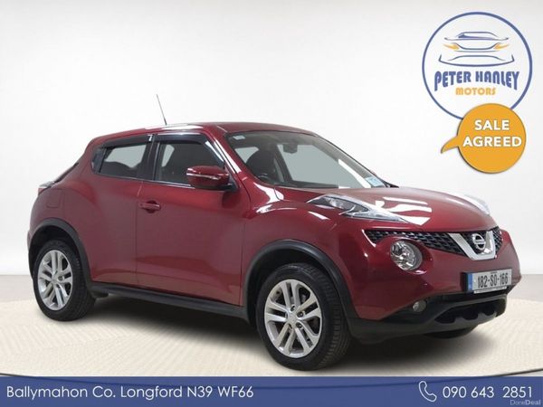 Nissan Juke SUV, Petrol, 2018, Red