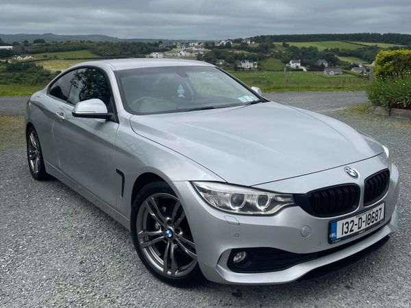 BMW 4-Series Coupe, Diesel, 2013, Silver
