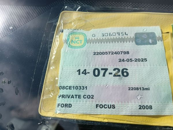 Ford Focus Hatchback, Diesel, 2008, Blue