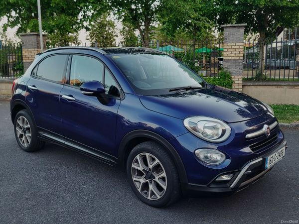 Fiat 500X SUV, Diesel, 2015, Blue