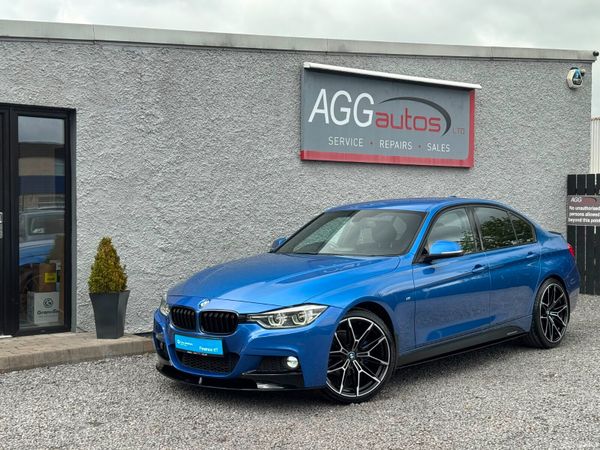 BMW 3-Series Saloon, Diesel, 2017, Blue