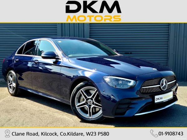 Mercedes-Benz E-Class Saloon, Diesel Plug-in Hybrid, 2021, Blue