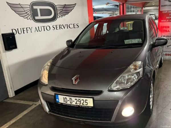 Renault Clio Hatchback, Ethanol Petrol, 2010, Grey