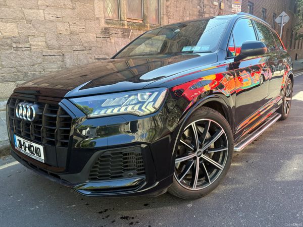 Audi Q7 SUV, Petrol Plug-in Hybrid, 2021, Black