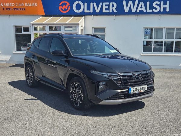 Hyundai Tucson Estate, Petrol Hybrid, 2023, Black