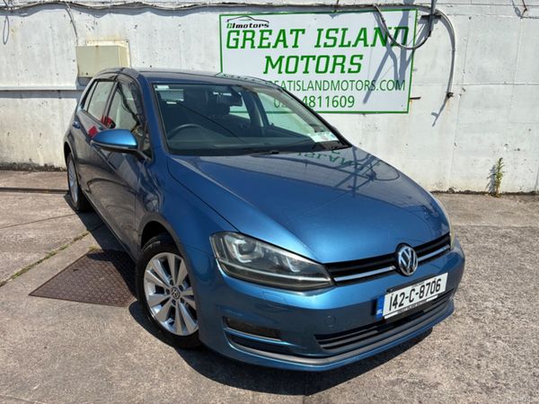 Volkswagen Golf Hatchback, Petrol, 2014, Blue