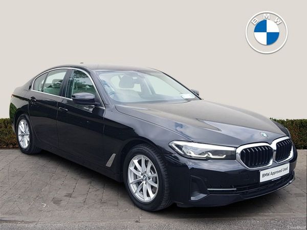 BMW 5-Series Saloon, Diesel, 2021, Black