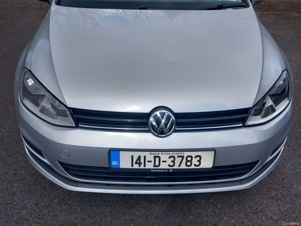 Volkswagen Golf Estate, Petrol, 2014, Silver