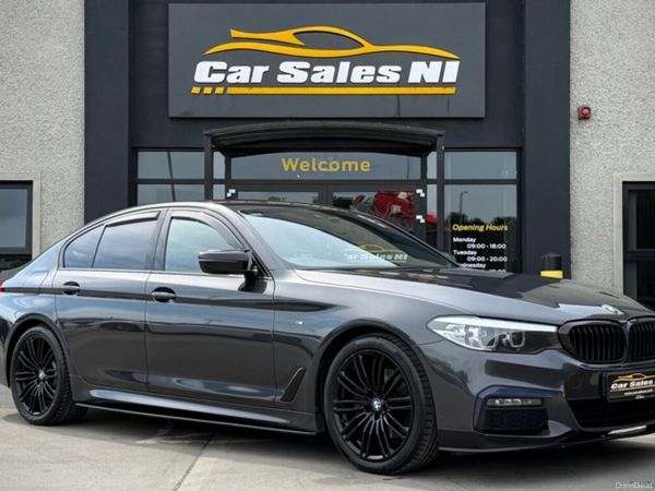 BMW 5-Series Saloon, Diesel, 2019, Grey