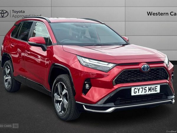 Toyota RAV4 SUV, Petrol Plug-in Hybrid, 2025, Red