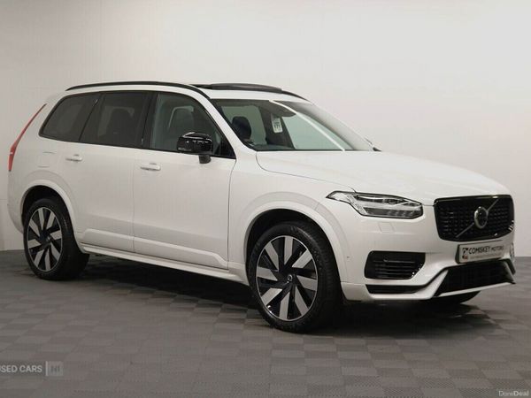 Volvo XC90 SUV, Petrol Hybrid, 2024, White