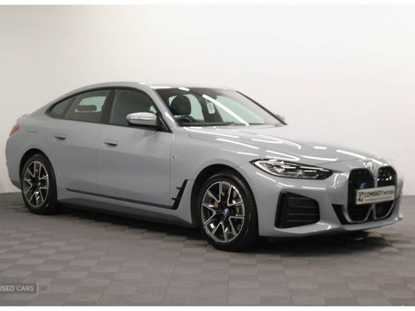 BMW i4 Hatchback, Electric, 2022, Grey