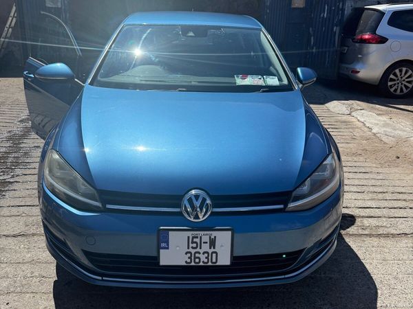 Volkswagen Golf Hatchback, Petrol, 2015, Blue