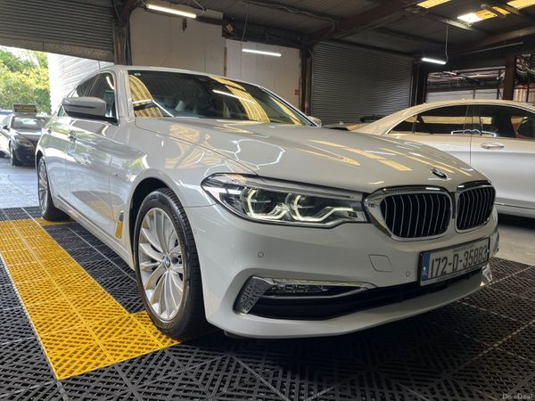 BMW 5-Series Saloon, Diesel, 2017, White