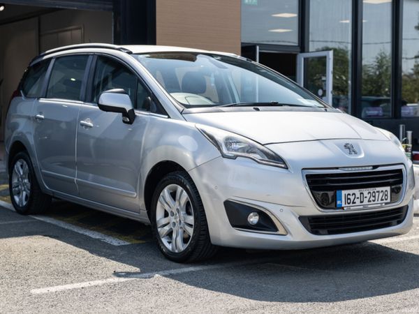 Peugeot 5008 MPV, Diesel, 2016, Silver