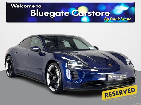 Porsche Taycan Saloon, Electric, 2023, Blue