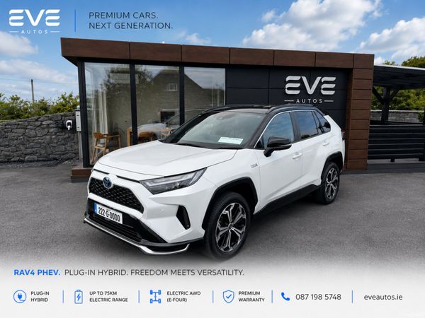 Toyota RAV4 SUV, Petrol Plug-in Hybrid, 2022, White