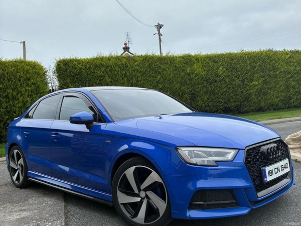 Audi A3 Saloon, Diesel, 2018, Blue