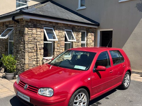 Volkswagen Golf Hatchback, Diesel, 2003, Red