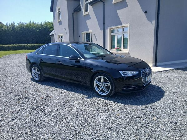 Audi A4 Saloon, Diesel, 2018, Black