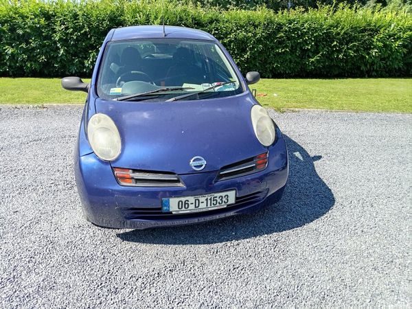 Nissan Micra Hatchback, Petrol, 2006, Blue