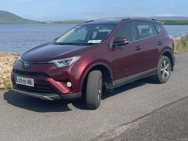 Toyota RAV4 SUV, Diesel, 2017, Red