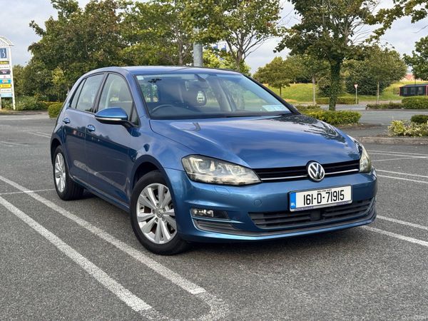 Volkswagen Golf Hatchback, Petrol, 2016, Blue