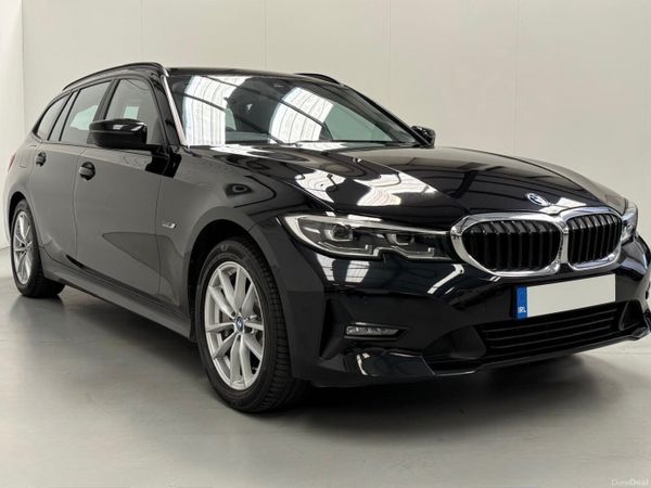 BMW 3-Series Estate, Petrol Plug-in Hybrid, 2022, Black