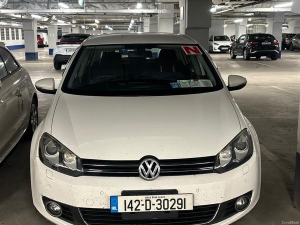 Volkswagen Golf Hatchback, Petrol, 2014, White