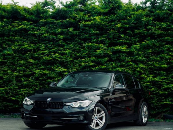 BMW 3-Series Saloon, Petrol Plug-in Hybrid, 2016, Black