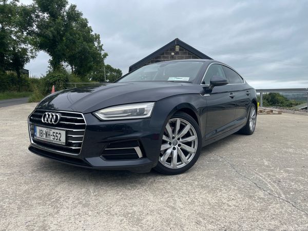Audi A5 Hatchback, Diesel, 2018, Blue