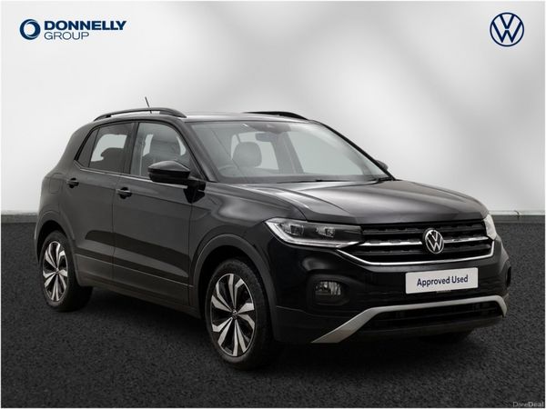 Volkswagen T-Cross Estate, Petrol, 2023, Black