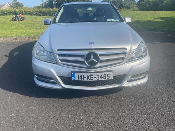 Mercedes-Benz C-Class Saloon, Diesel, 2014, Silver
