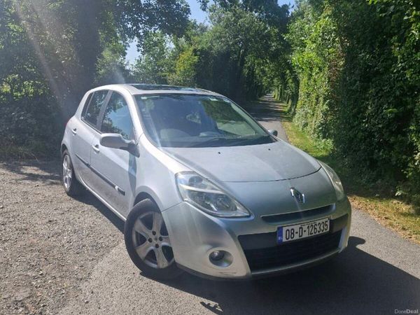 Renault Clio Hatchback, Petrol, 2008, Silver