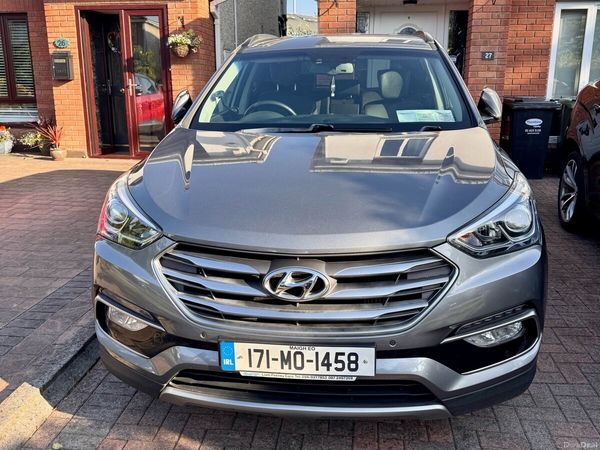 Hyundai Santa Fe SUV, Diesel, 2017, Grey