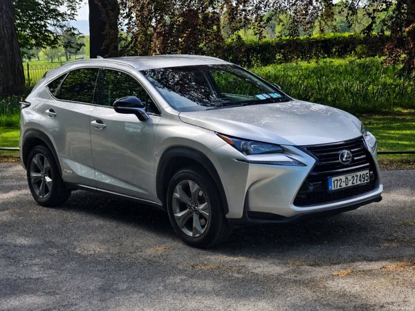 Lexus NX SUV, Petrol Hybrid, 2017, Silver