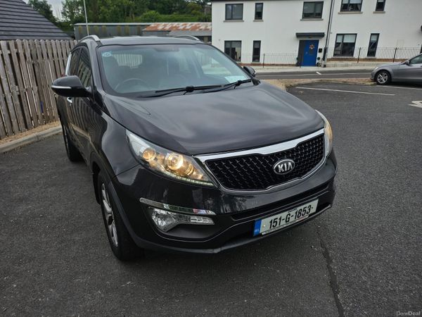 Kia Sportage SUV, Diesel, 2015, Black