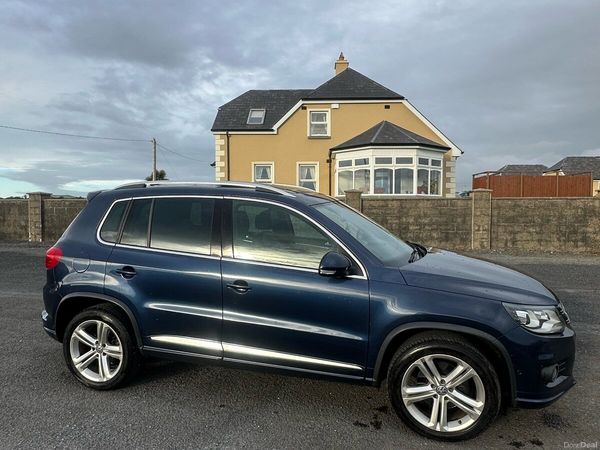 Volkswagen Tiguan SUV, Diesel, 2016, Blue