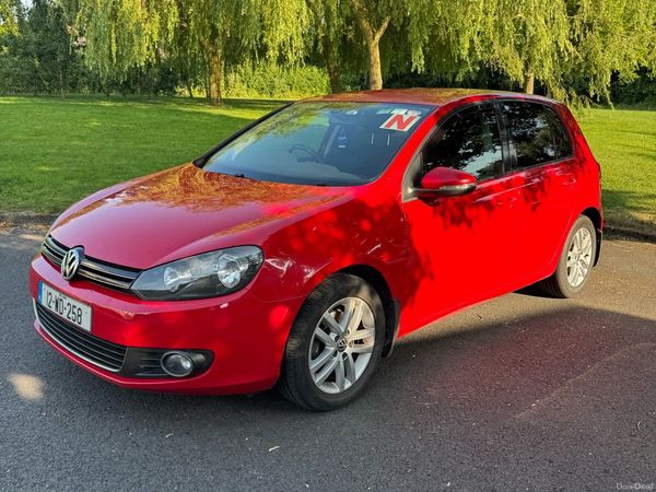 Volkswagen Golf Estate, Diesel, 2012, Red