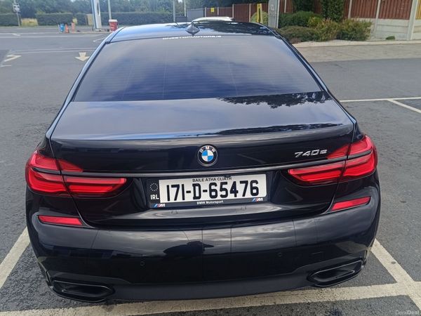 BMW 7-Series Saloon, Petrol Plug-in Hybrid, 2017, Black