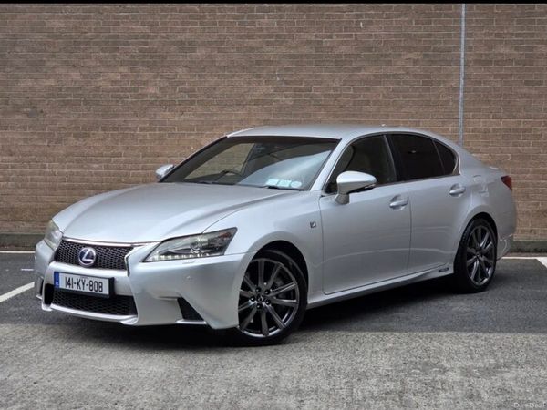 Lexus GS Saloon, Petrol Hybrid, 2014, Silver