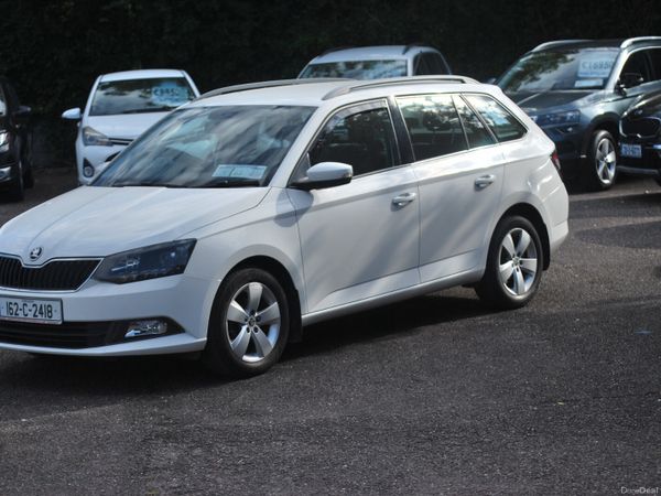 Skoda Fabia Estate, Petrol, 2016, White